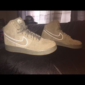 Rare Nike Air Force 1s - mint condition & suede